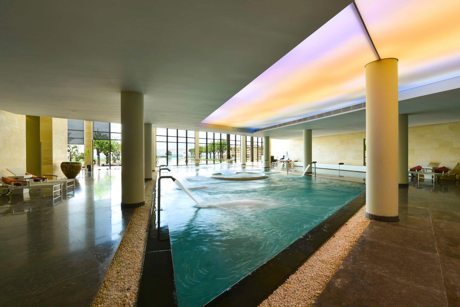 Kempinski Ishtar Dead Sea — terraced pools and Dead Sea views, Jordan