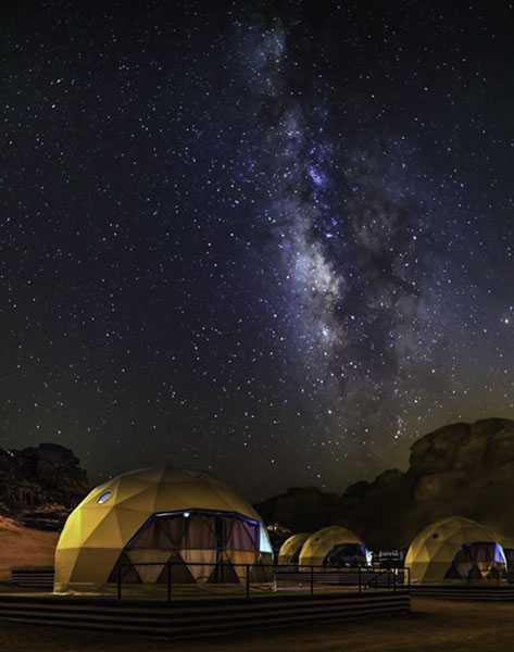 Sun City Camp — Martian Domes in Wadi Rum, Jordan | Arabia by Oloi Shorua