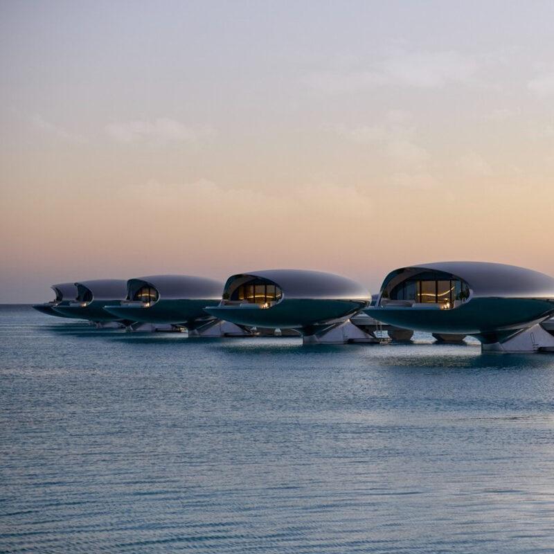 Shebara — Overwater Orb Villas, Saudi Red Sea | Arabia by Oloi Shorua