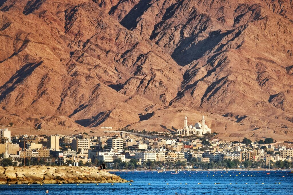 Arabian journeys Aqaba Red Sea coastline