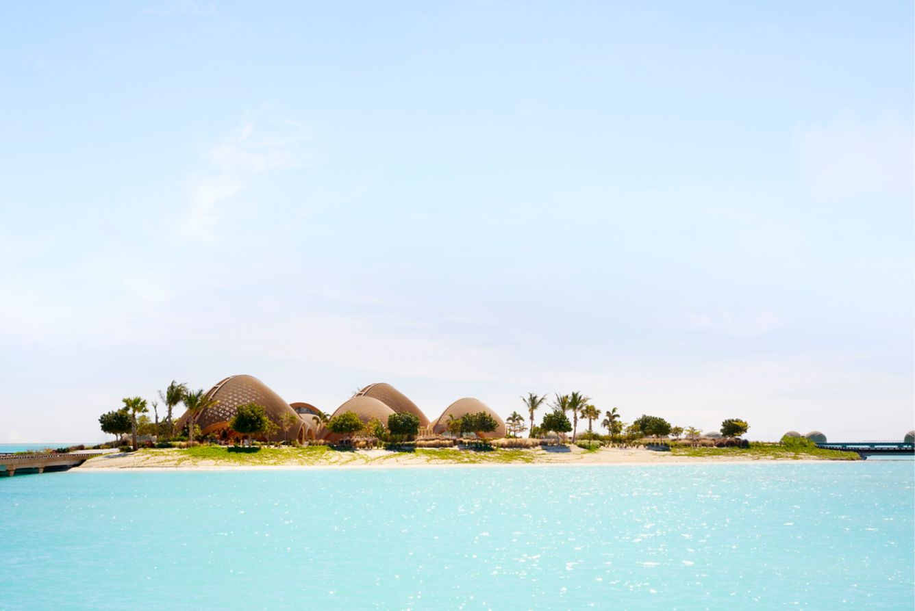 Nujuma Ritz-Carlton Reserve — island setting, Ummahat Al Shaykh Red Sea Saudi Arabia